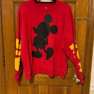 Disney Mickey Mouse Red Spirit Jersey